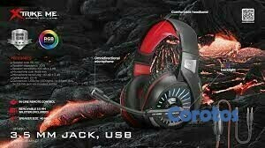 computadoras y laptops - AUDIFONO CON MICROFONO HEADSET GAMING 7.1 VIRTUAL SUPER SONIDO 1