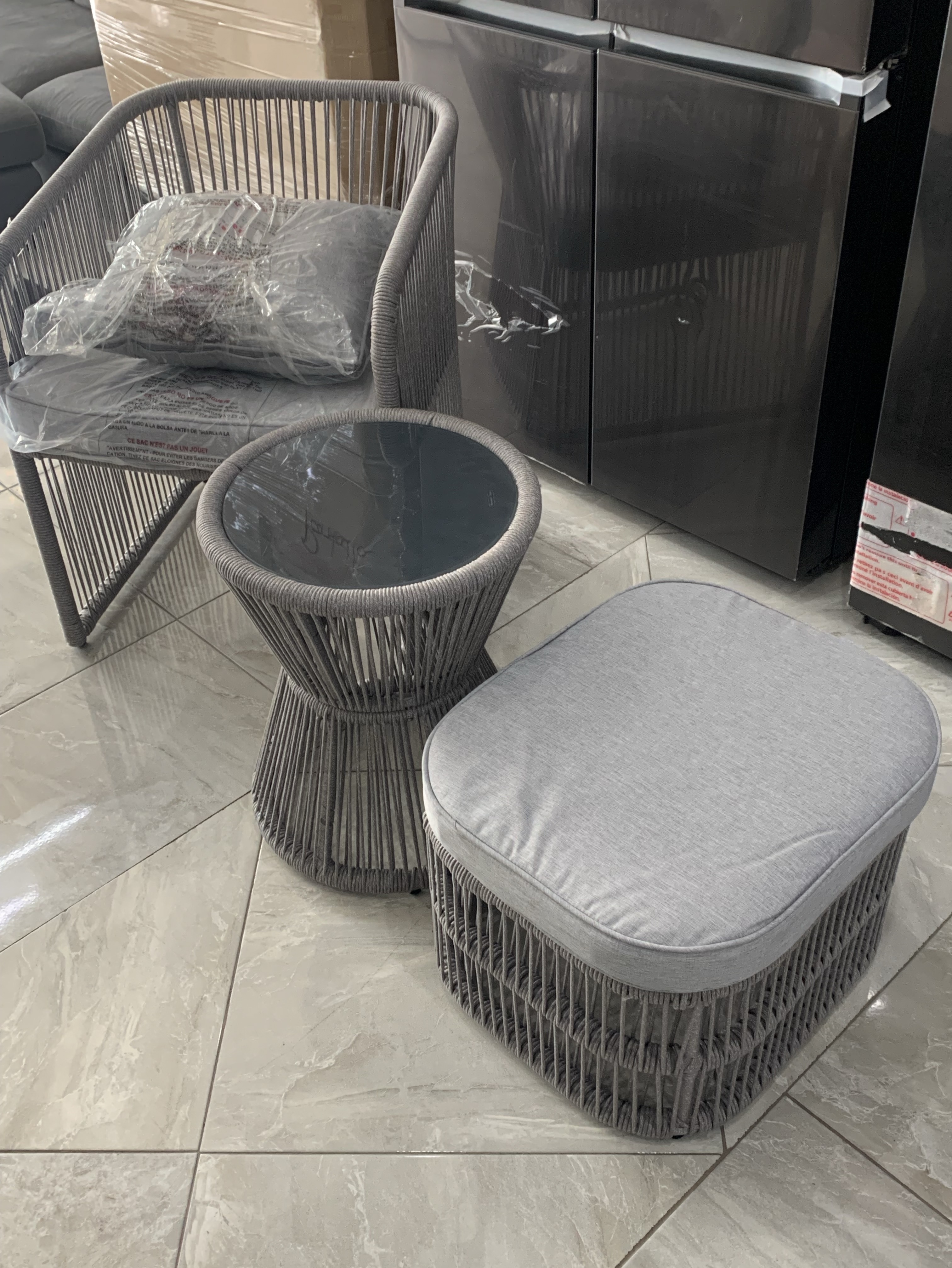 muebles y colchones - silla para terraza  1