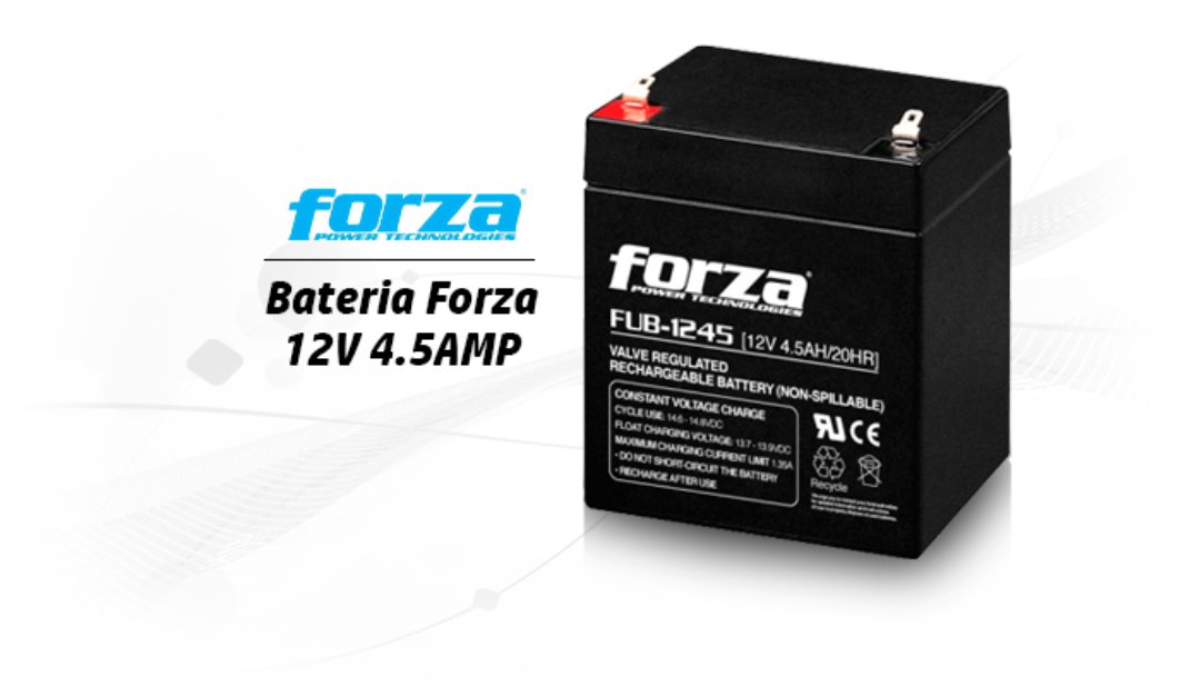 computadoras y laptops - BATERIA FORZA - 12V - 4.5AH 0