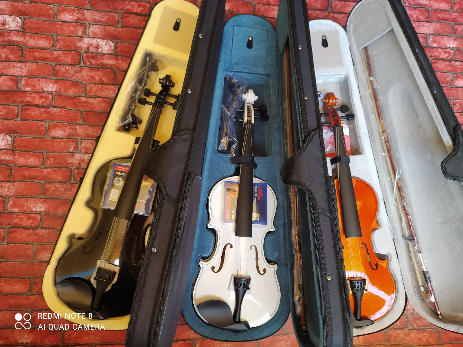 instrumentos musicales - NUEVO VIOLIN 4/4 + HOMBRERA Y CUERDAS ADICIONALES 