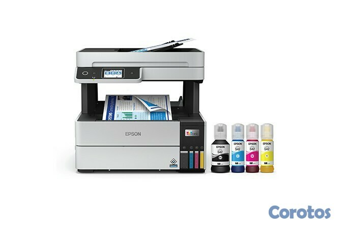 impresoras y scanners - MULTIFUNCIONAL EPSON BOTELLA DE TINTA DE FABRICA ECOTANK L6490 1