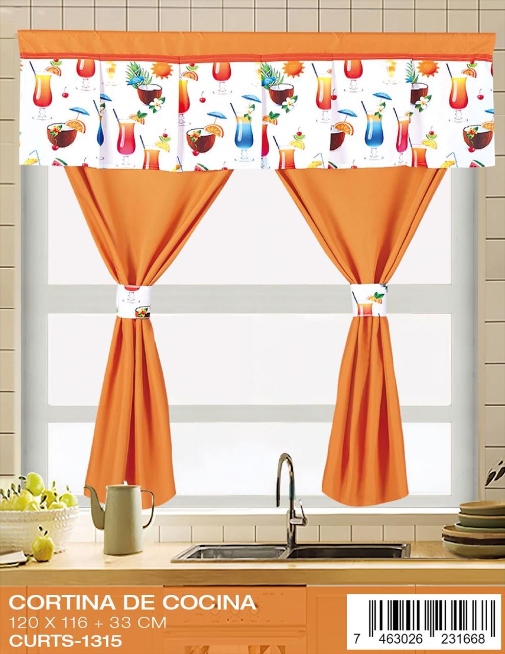 decoración y accesorios - cortinas de cocina  7