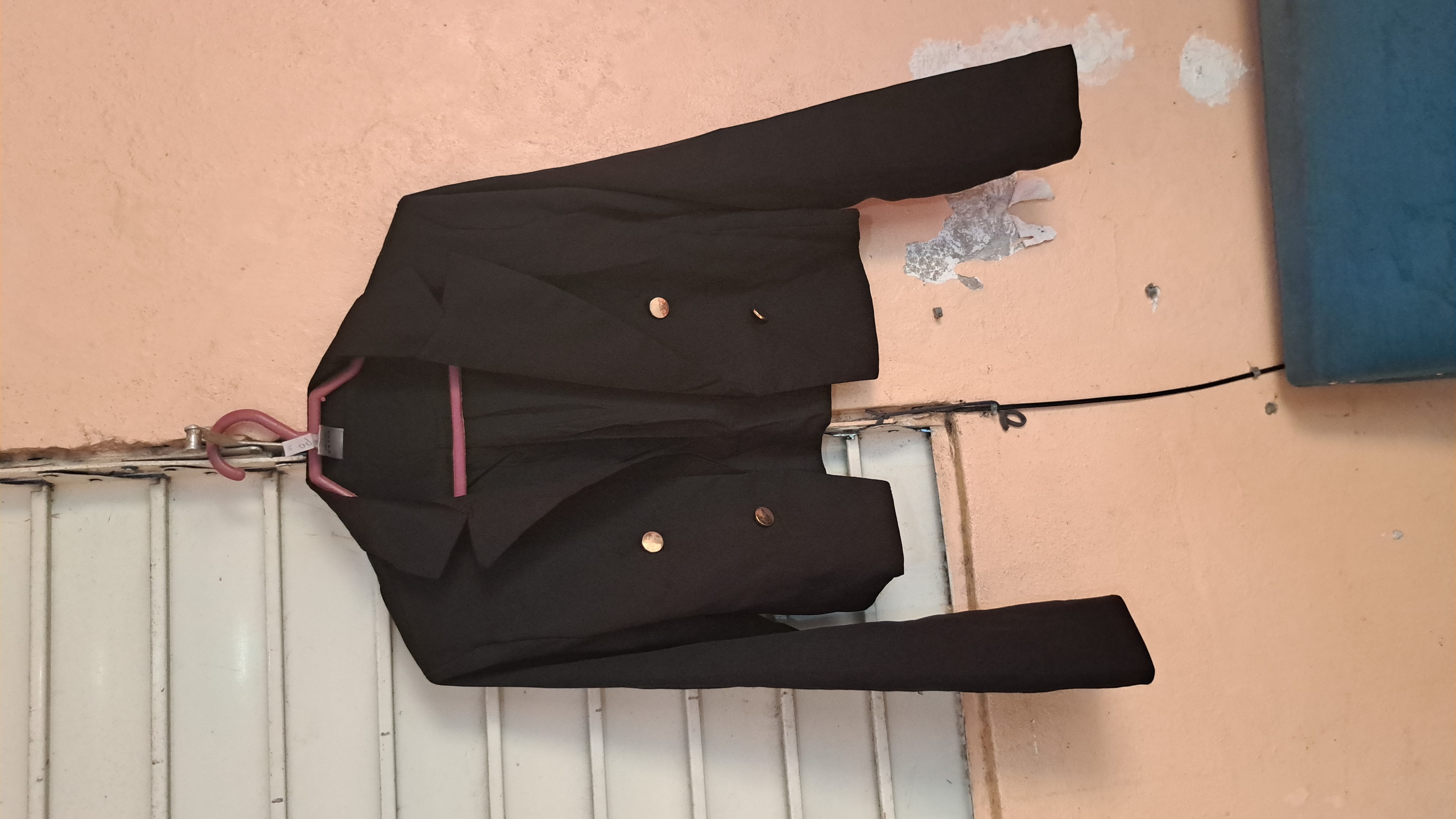 ropa para mujer - Chaqueta / Jacket Negro corto 0