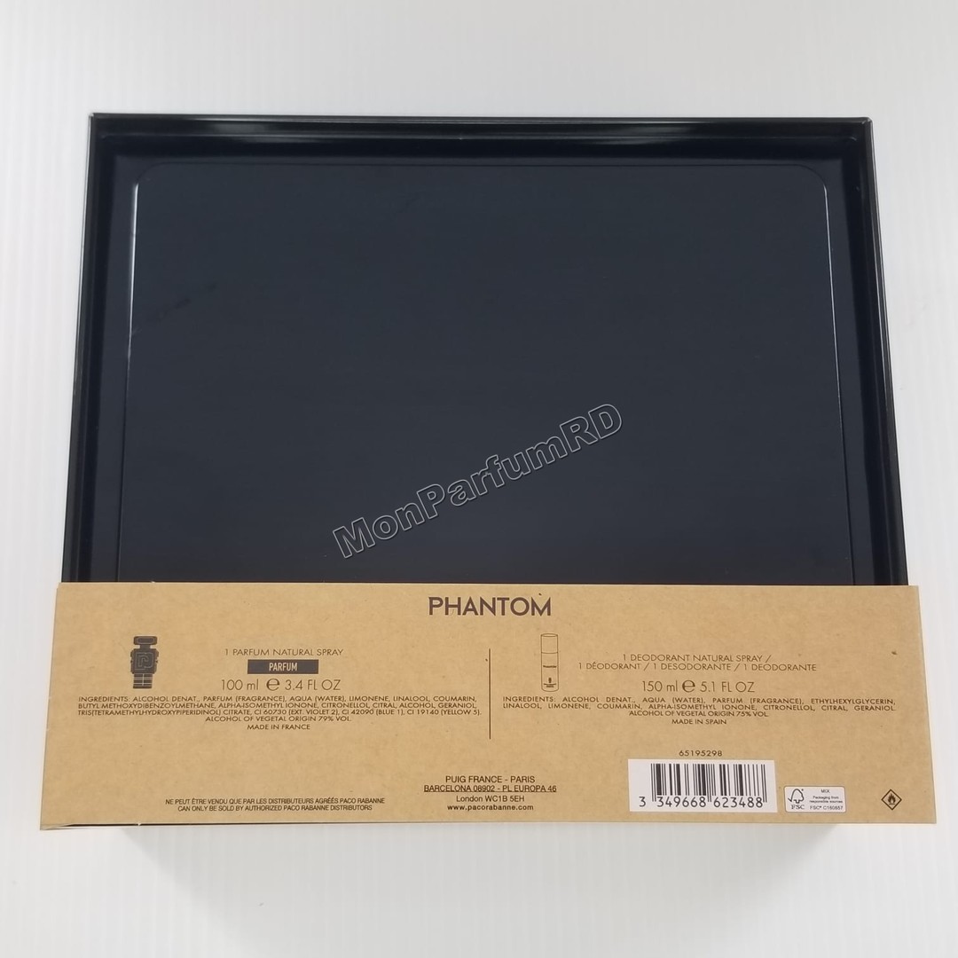 salud y belleza - Phantom Parfum by Paco Rabanne. Estuche 2 piezas 2
