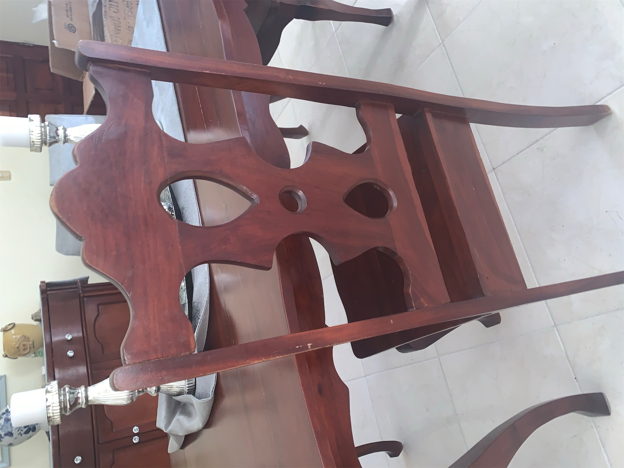 muebles y colchones - Comedor CAOBA ORIGINAL 5