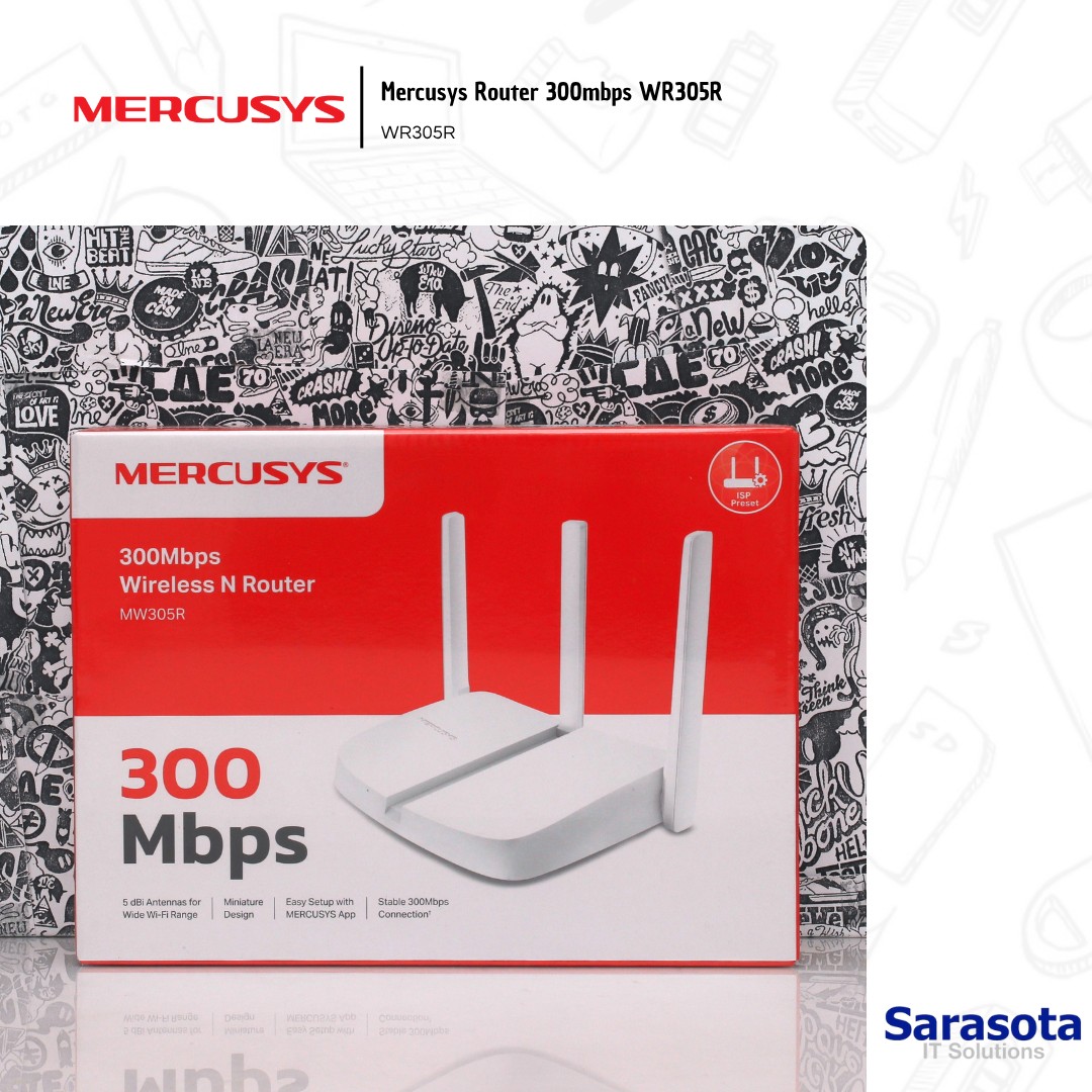 otros electronicos - Mercusys Router 300mbps WR305R 1