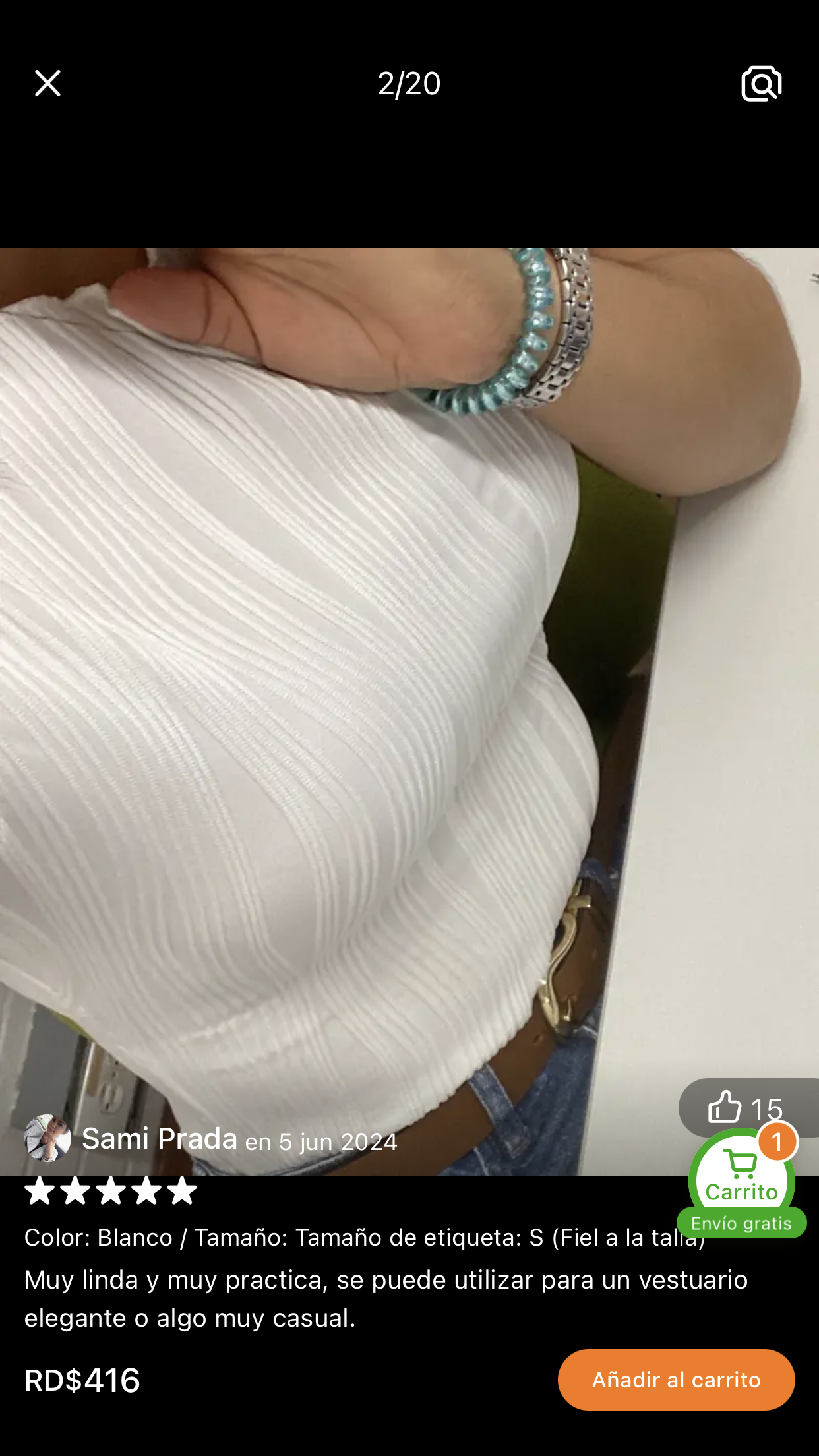 ropa para mujer - Blusa hermosa de mujer 1