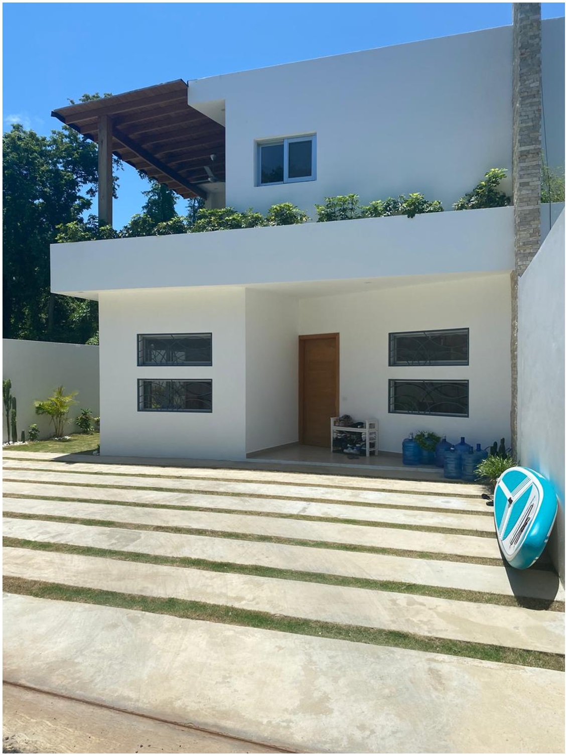 casas vacacionales y villas - Townhouse Villa en Las Terrenas, a  600 Mts. de Playa Ballenas, 2 niveles, Pisci 0