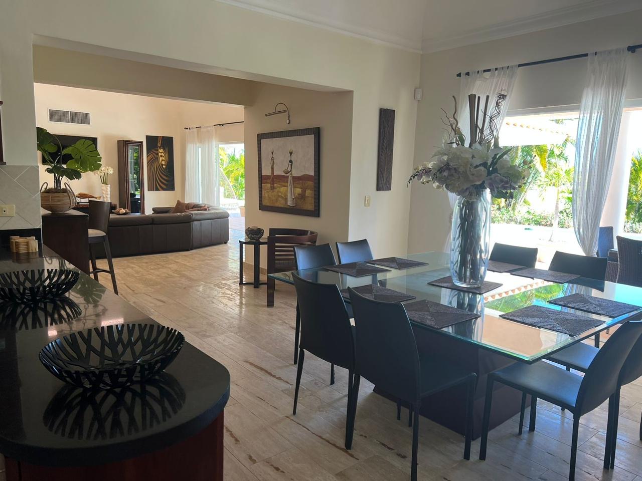 casas vacacionales y villas - Venta Villa en Cocotal con Vista al campo de Golf 1