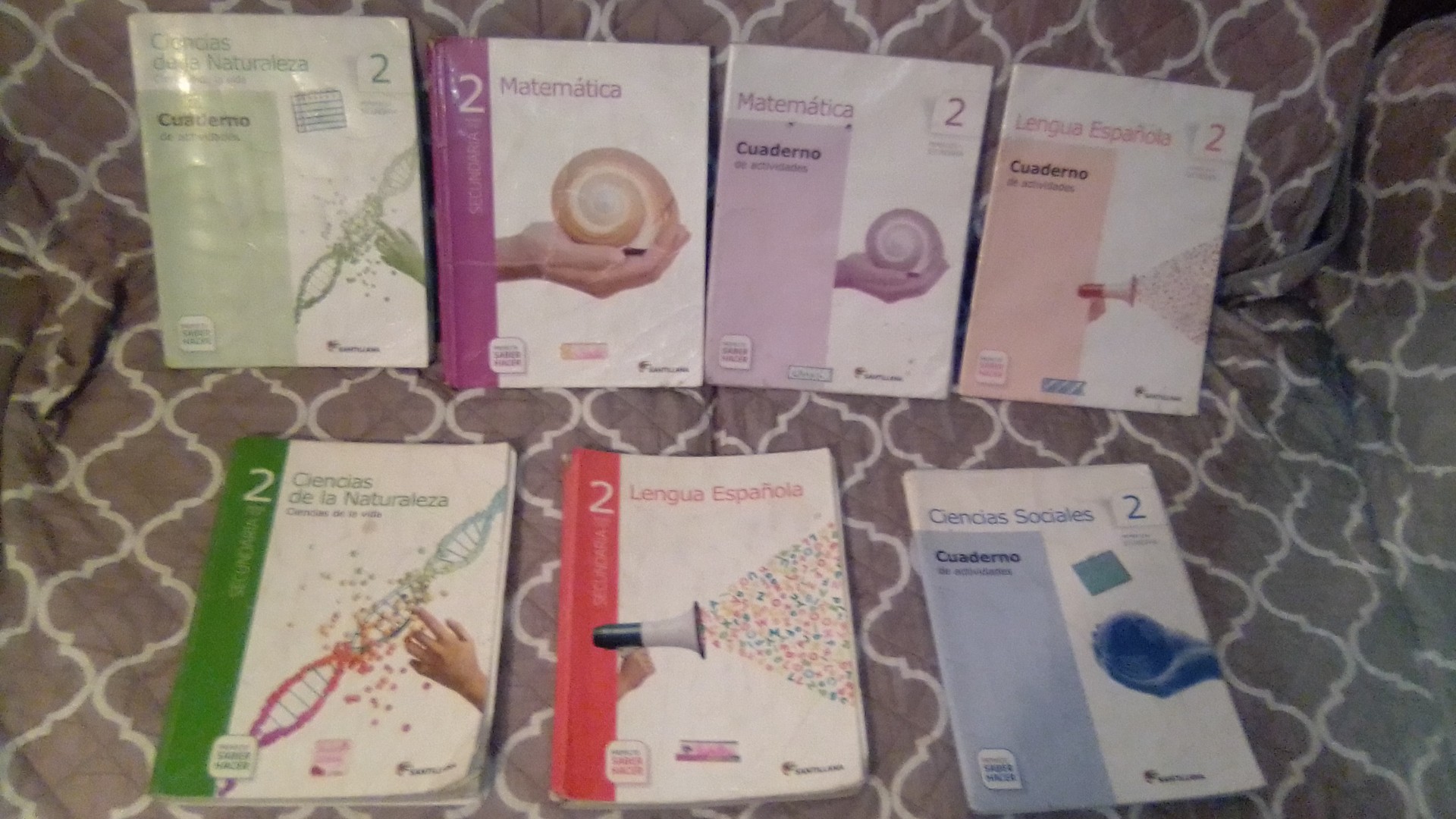 libros y revistas - Libros Santillana Saber Hacer 1Ero 2do 3ro y 4to Secundaria 1