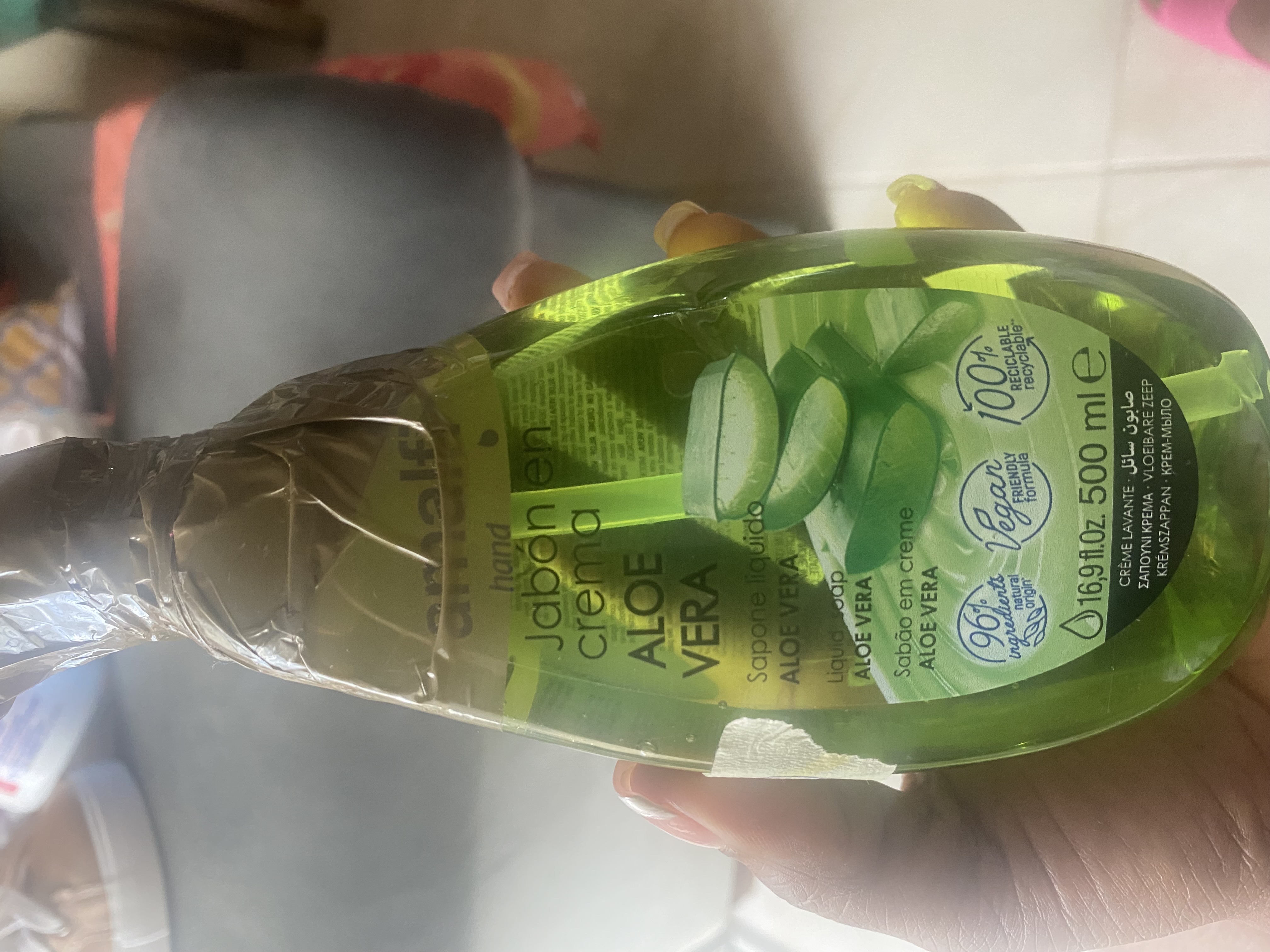 salud y belleza - jabón en crema de aloe Vera y gel calmante  3