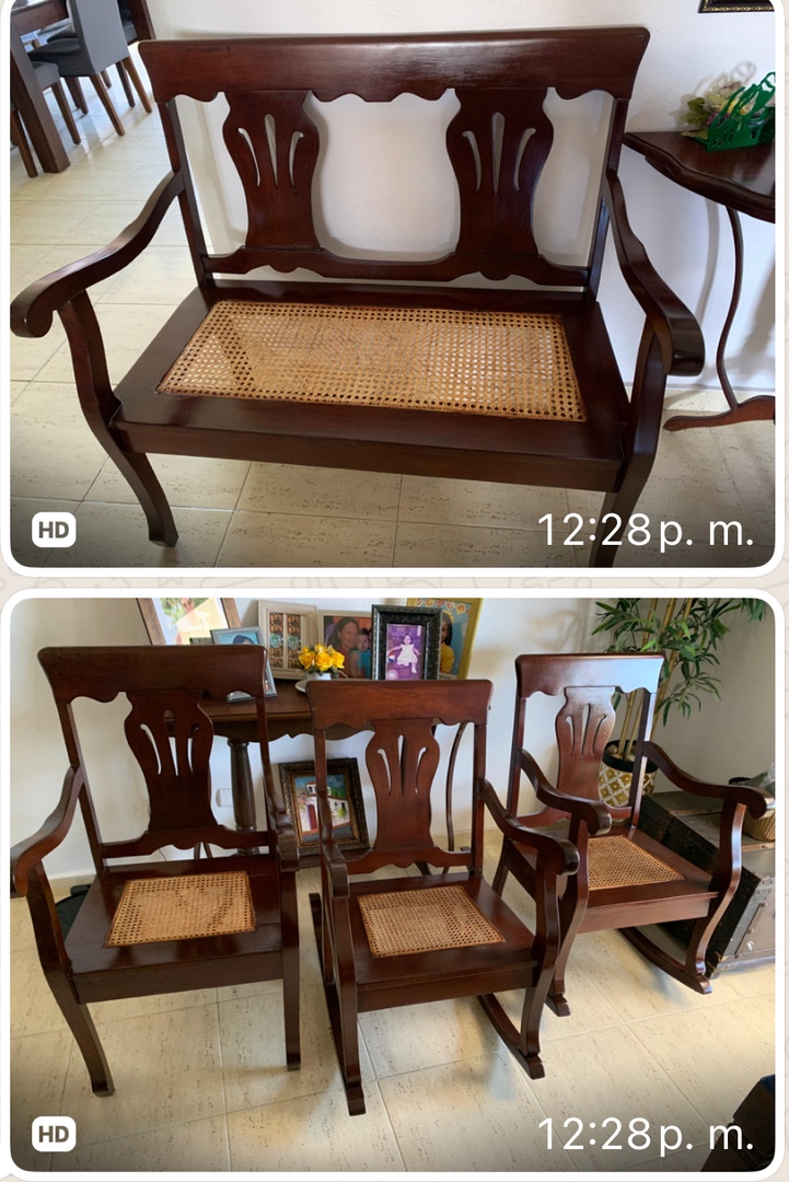 muebles y colchones - Juego de muebles antiguos 1
