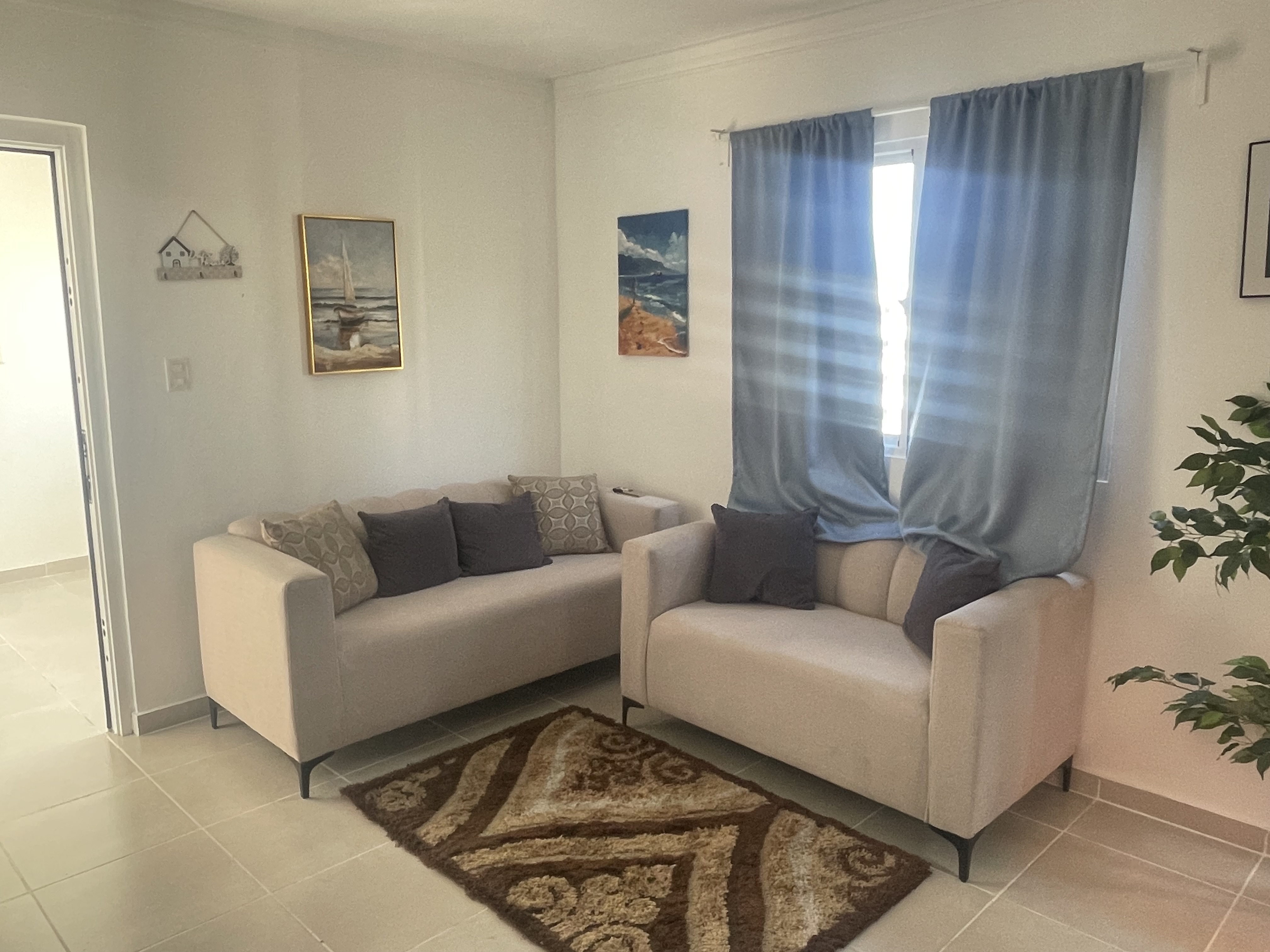 apartamentos - Apartamento Amueblado en Santo Domingo Este  1