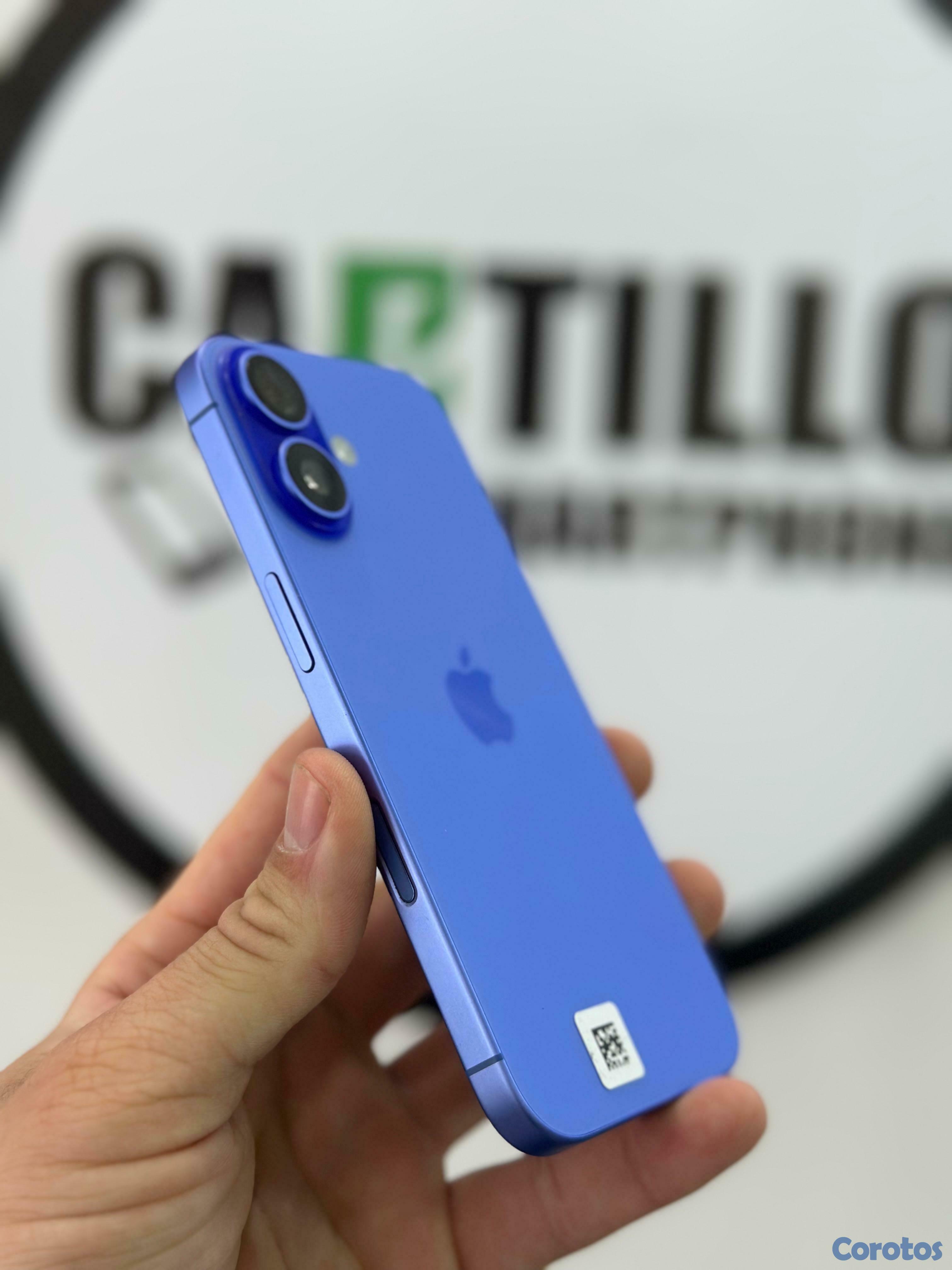 celulares y tabletas - iPhone 16 NORMAL AZUL 128GB Factory Unlocked 4