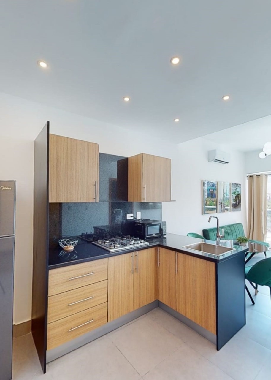 apartamentos - Piantini apartamento en venta de 1 habitación 1.5 baños 1 parqueo amueblado  4