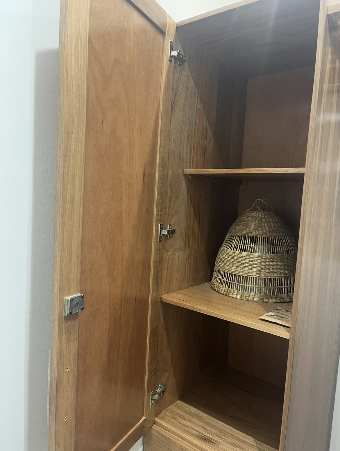 muebles y colchones - Clóset modular de madera jequitiba 