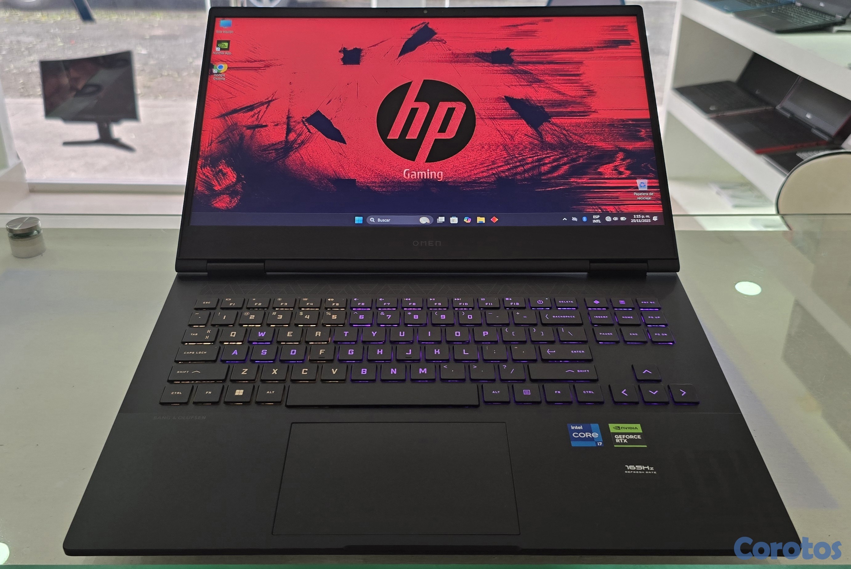 computadoras y laptops - hp Gamer Core i7 13th Gen Ram 32gb Disco 1TB SSD Nvidea Rtx 4060 8gb Dedicada  1
