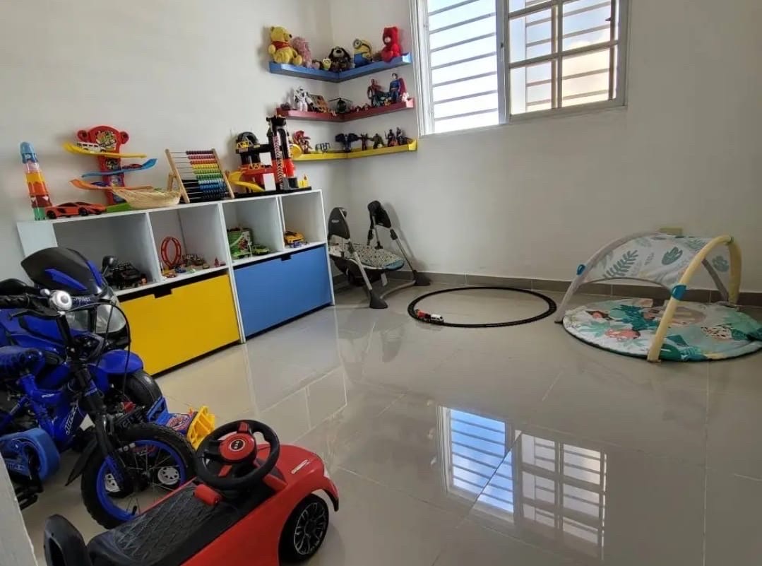 apartamentos - venta de apartamento en la autopista de san isidro con 96mts 3er nivel  4