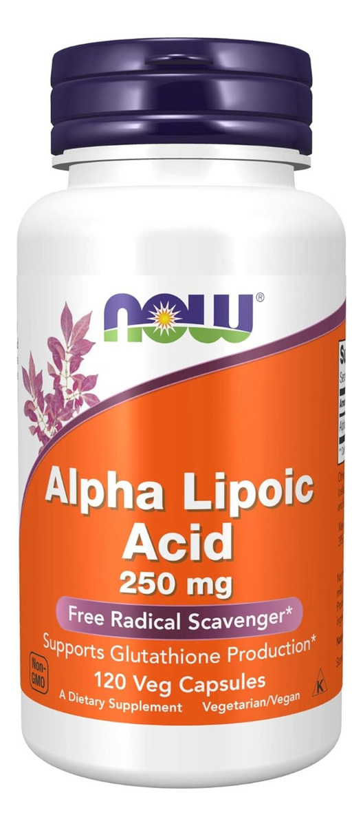Salud y Equipamiento Médico - Now F Ácido Alfa Lipoico 120cap 0