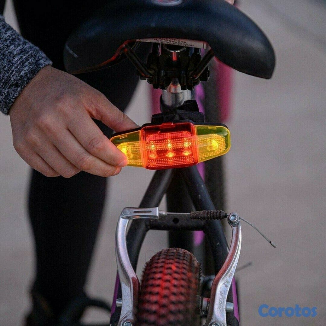 bicicletas y accesorios - Luces delantera y trasera con direccionales para bicicleta  1