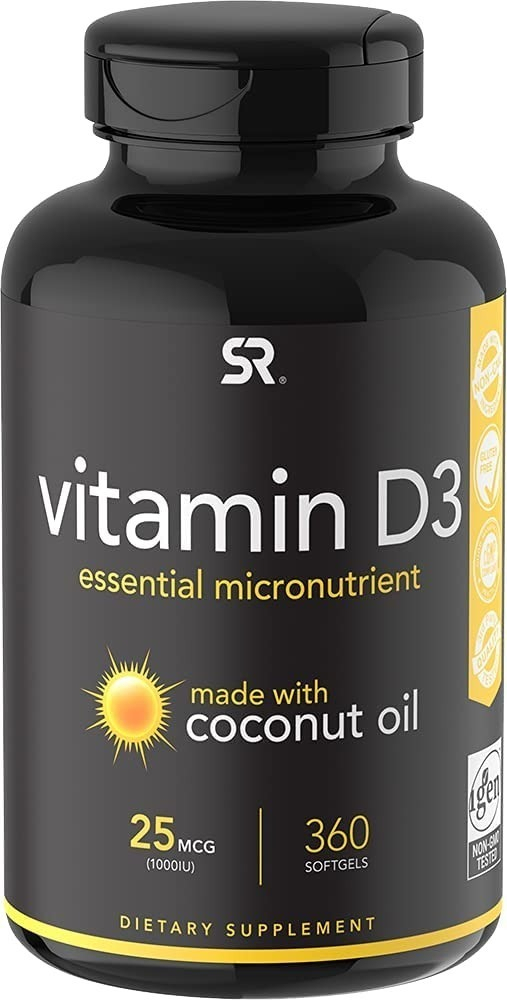 Salud y Equipamiento Médico - Vitamina D3 Sports Research - Unidad
