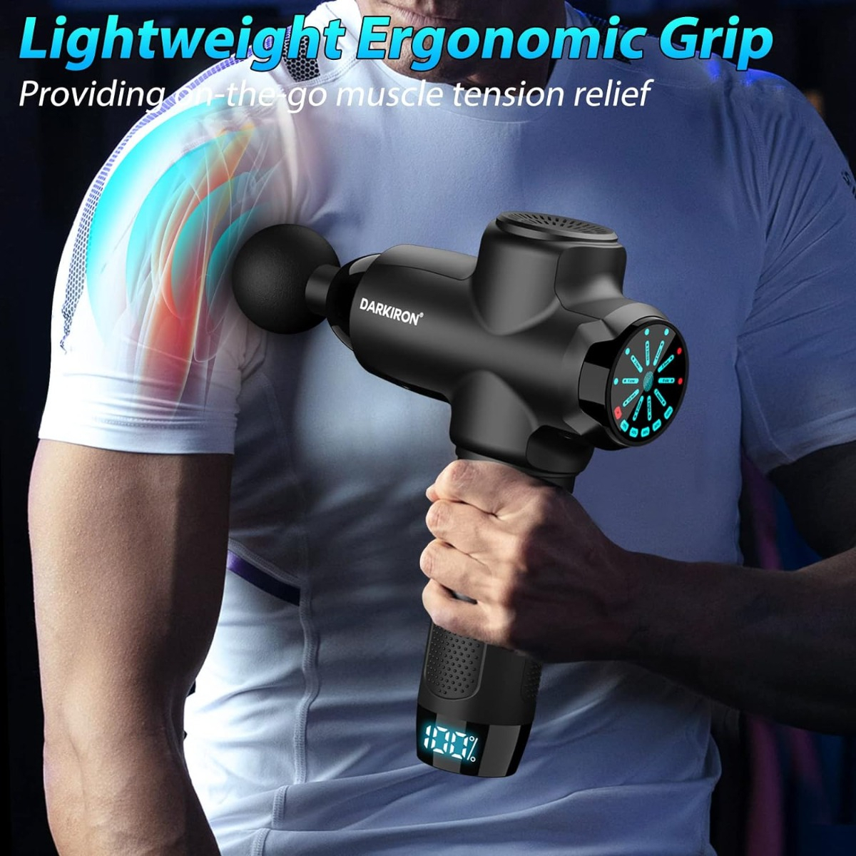 Salud y Equipamiento Médico - Masajeador Muscular Inalámbrico Pistola Corporal 7