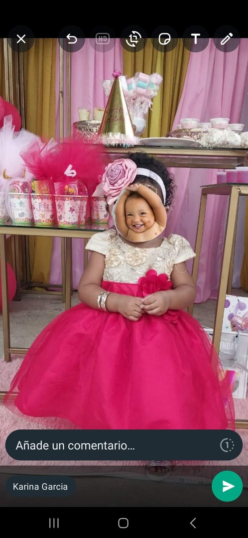 ropa y zapatos - Hermoso vestido, para una bebe de 1 año. Como nuevo una sola postura. 0