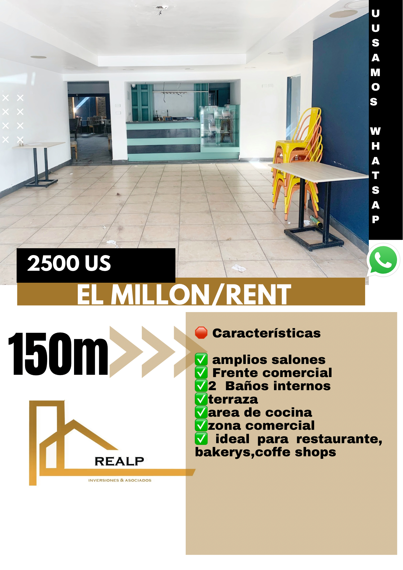 oficinas y locales comerciales - Local en alquiler el millon  0