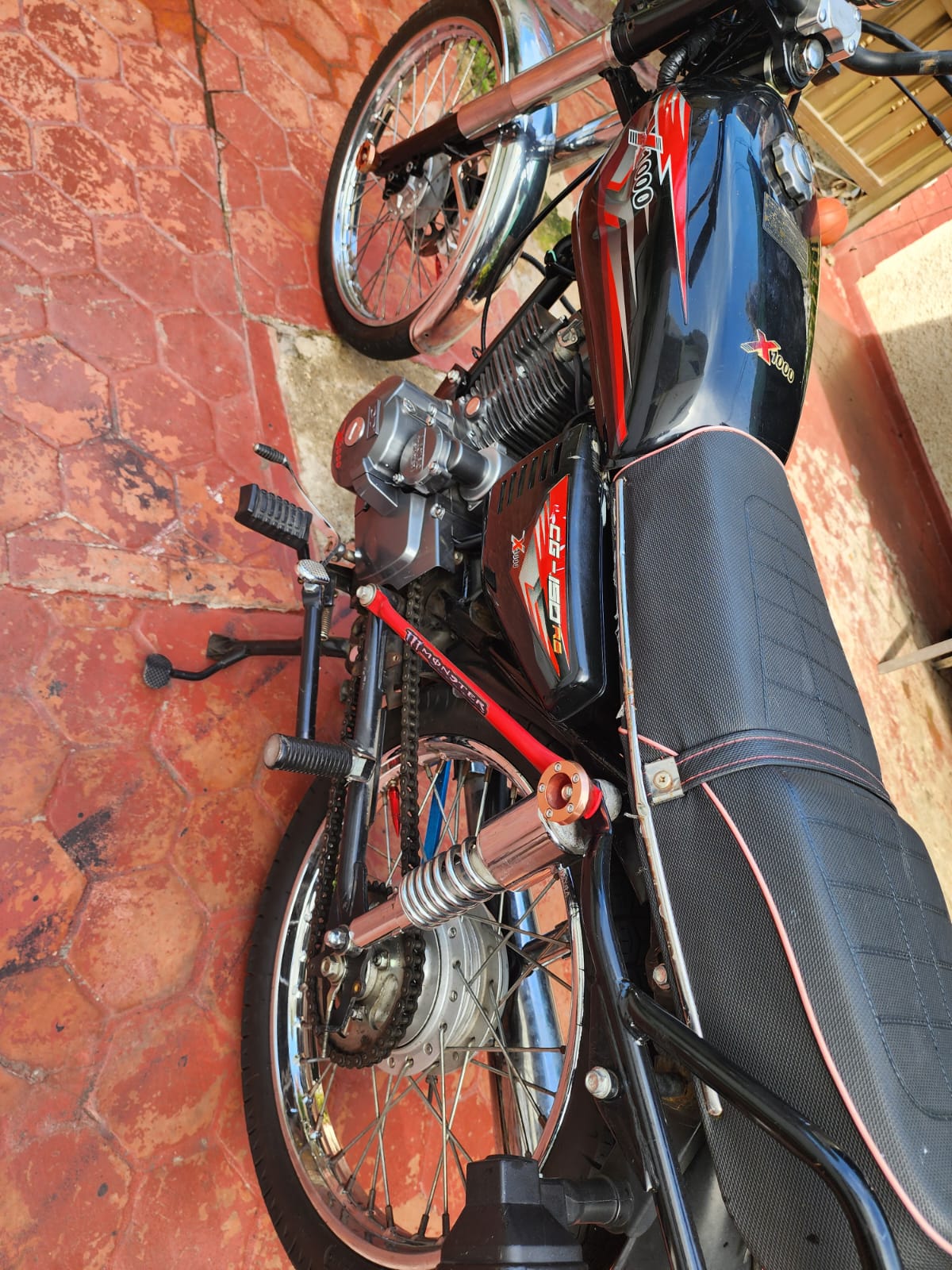 motores y pasolas - X-1000 CG-150 NEGRO 7