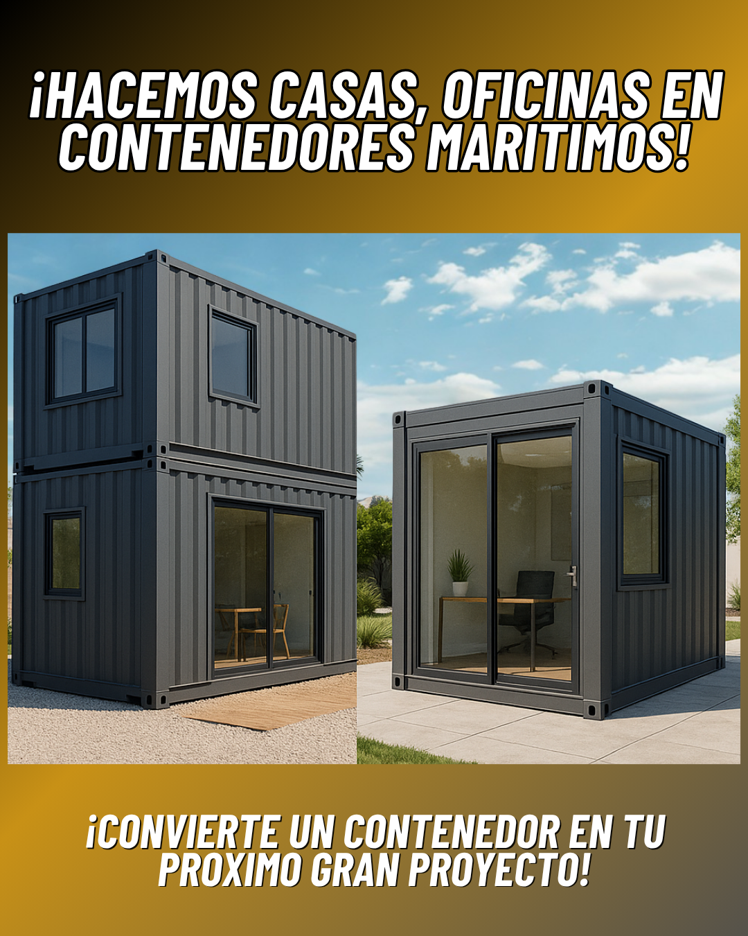 oficinas y locales comerciales - Contenedores en casas y oficinas  0