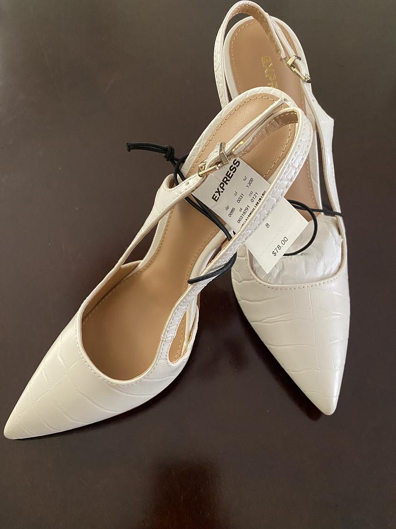 ropa para mujer - zapatos de mujer blanco hueso  6