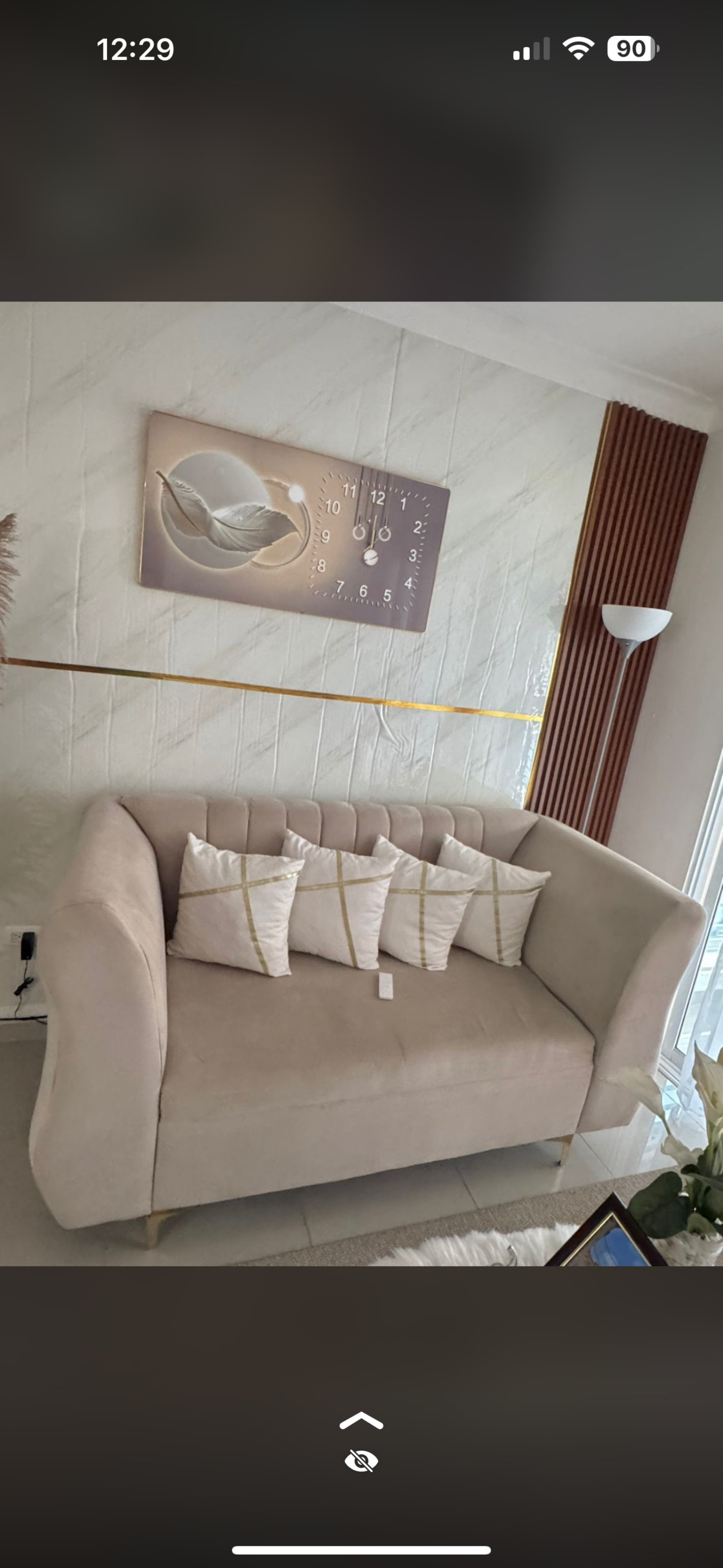 muebles y colchones - vendo juego de muebles color crema 1