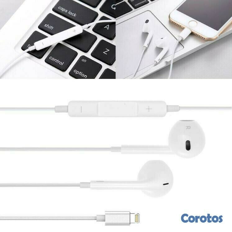 camaras y audio - Audífonos bluetooth para iPhone 7,7+,8,8+,X,XS,XR,XS MAX, 11 y 12 3