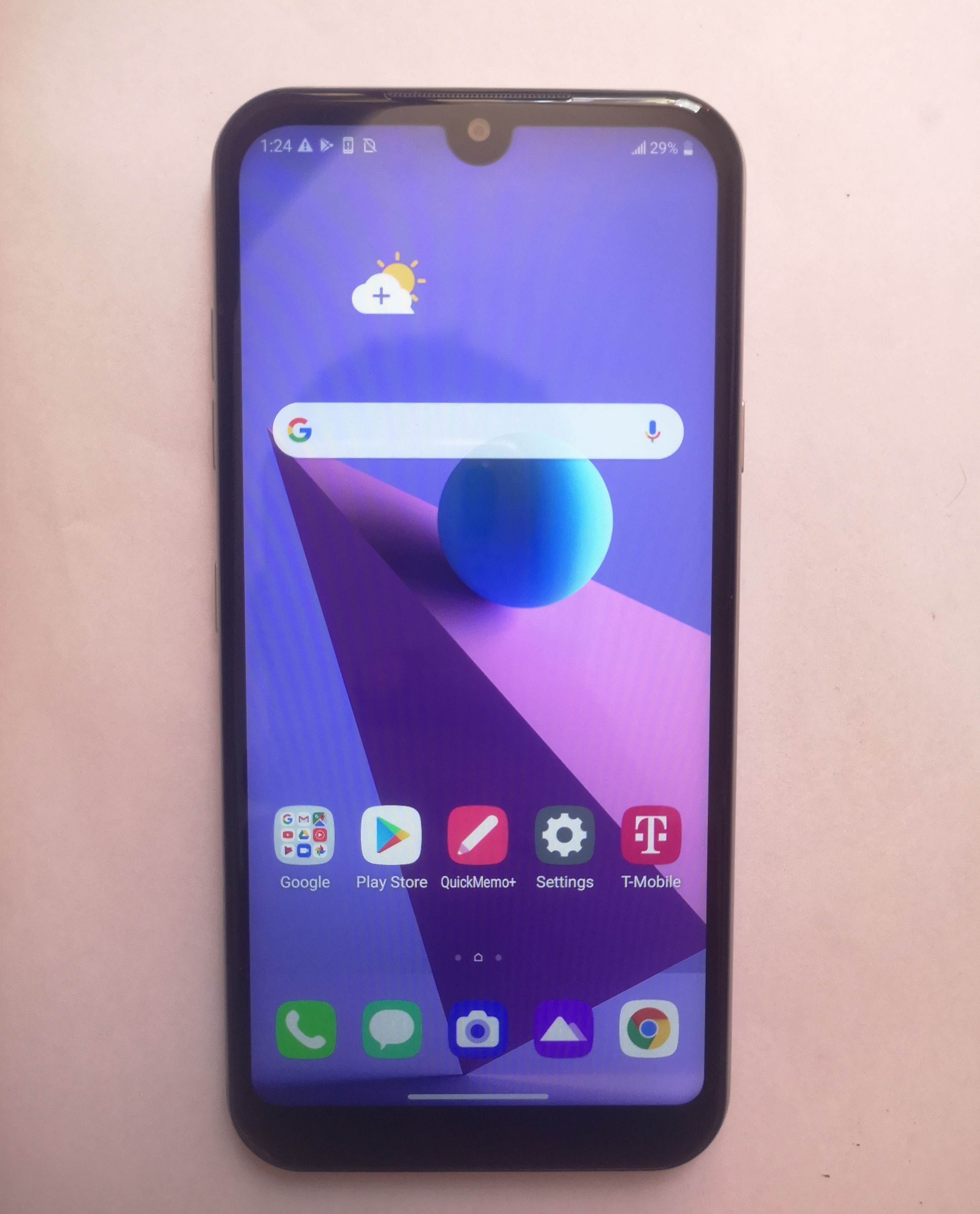 celulares y tabletas - LG aristo 5  0