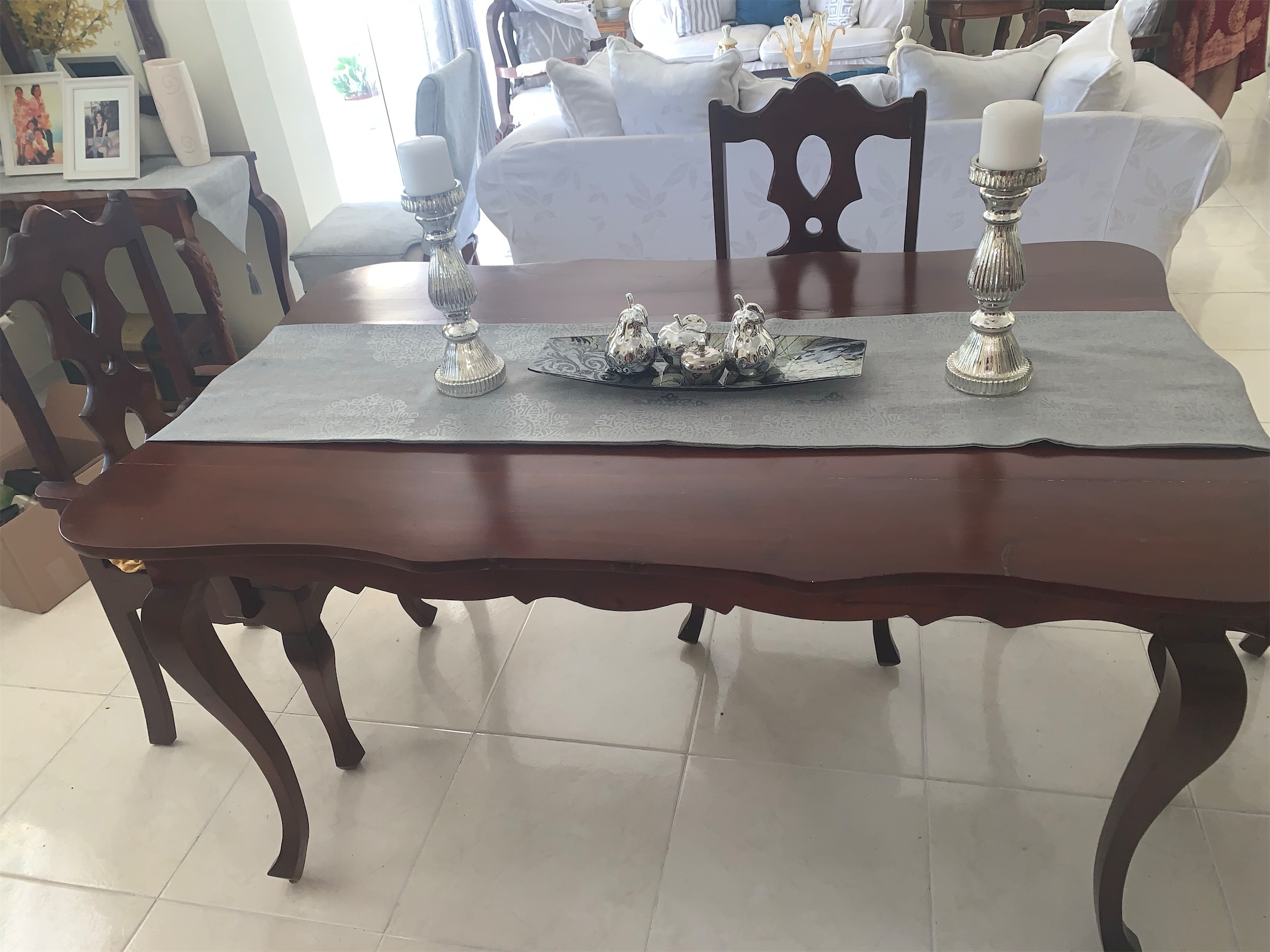 muebles y colchones - Comedor CAOBA ORIGINAL 3