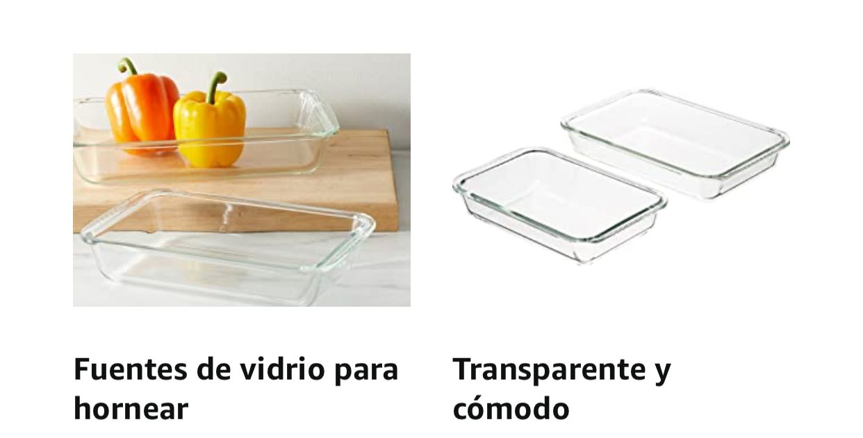 cocina - 🔥 Fuentes de Vidrio Pyr-O-Rey Originales – Juego  0