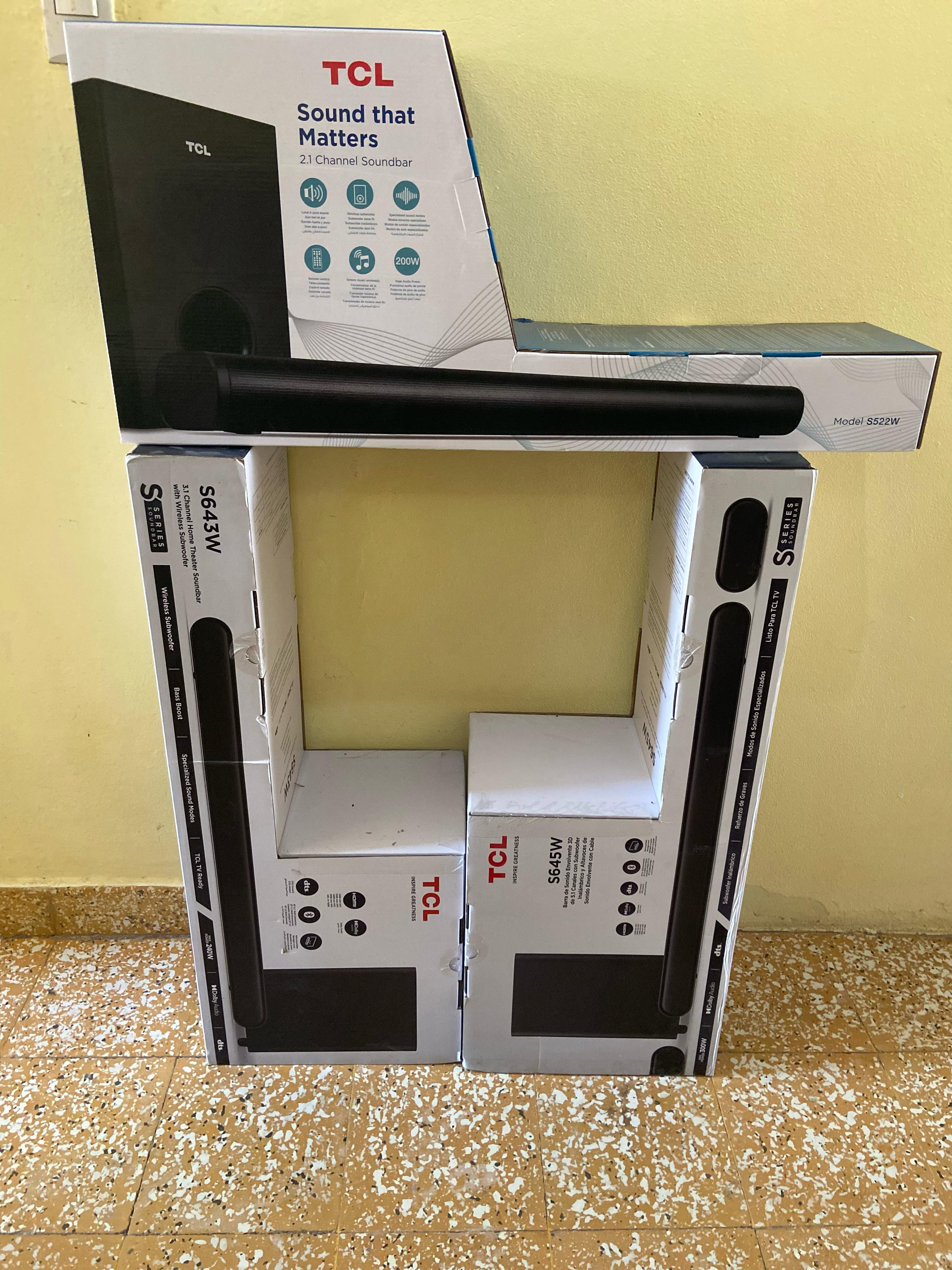 otros electronicos - Barras de sonido TCL en todos sus modelos disponibles... 0