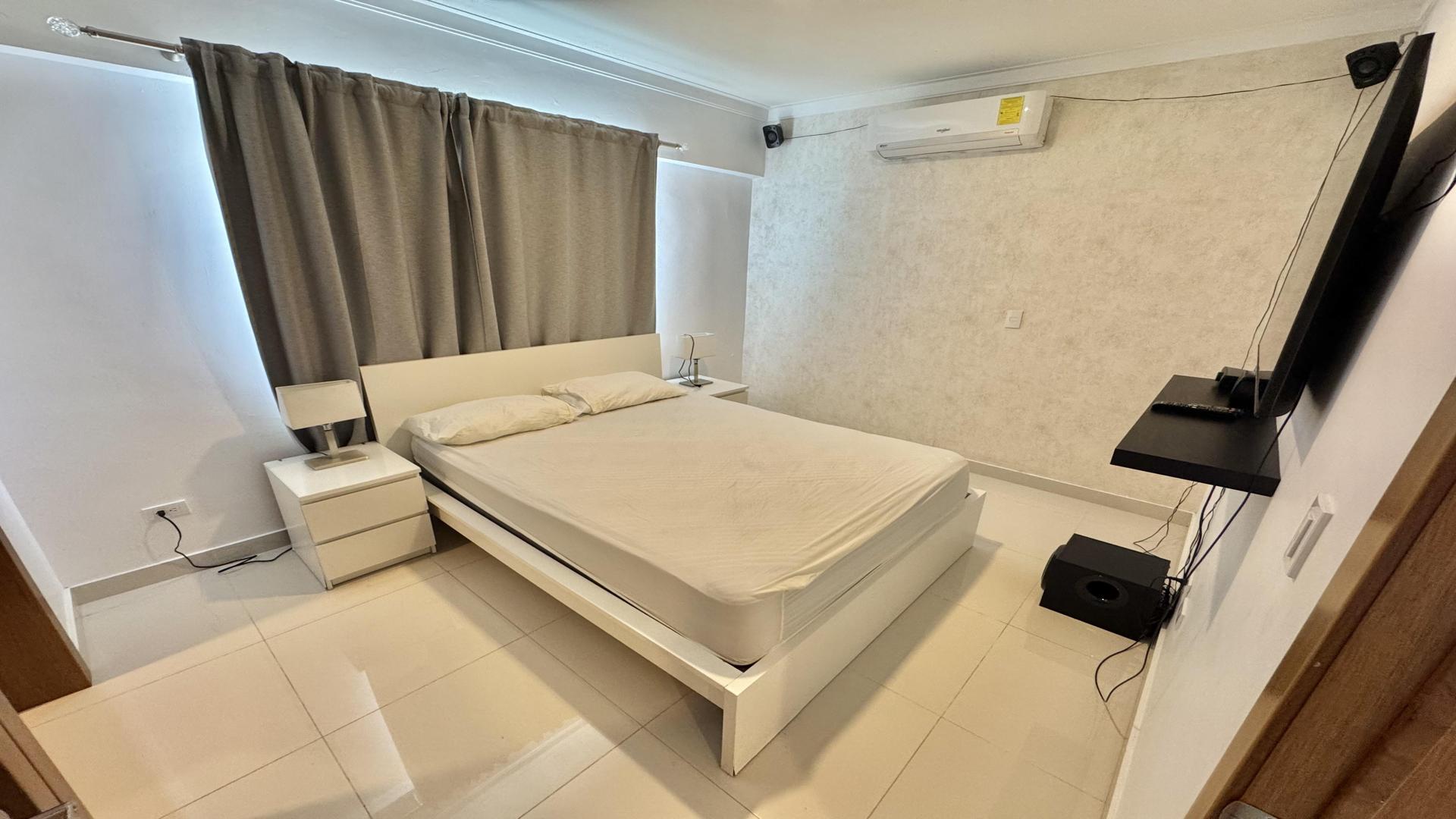 apartamentos - Apartamento Amueblado en Evaristo Morales 8