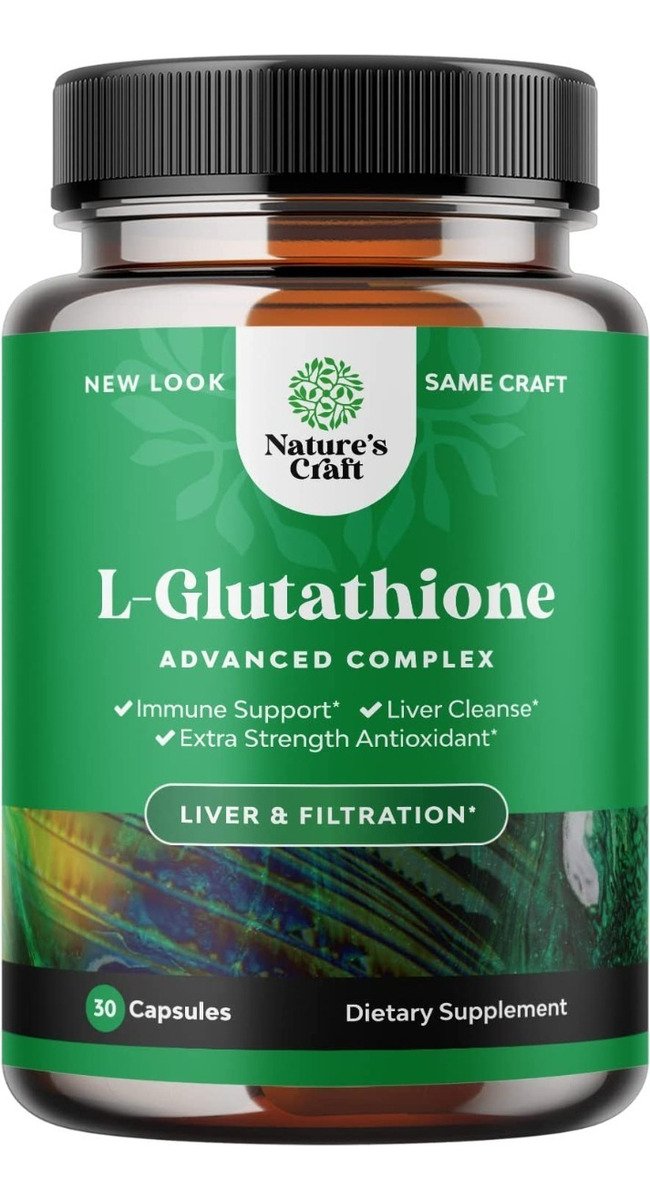 Salud y Equipamiento Médico - Glutation 30 Cap Natures Craft 0