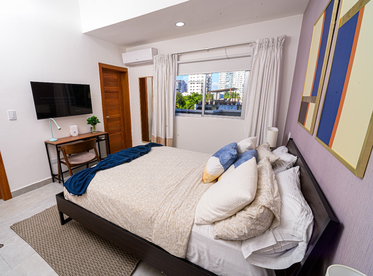 apartamentos - Apartamento Amueblado Condo Hotel Piantini  6