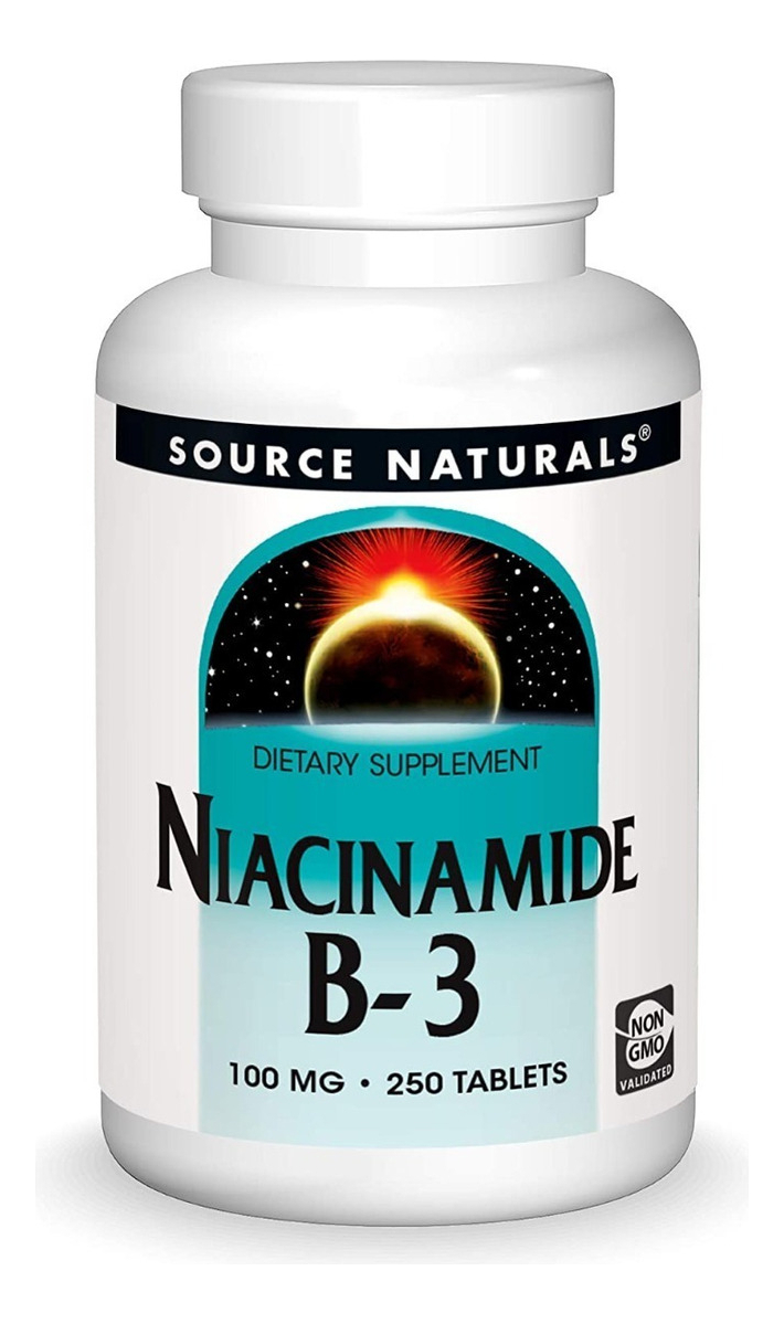 Salud y Equipamiento Médico - Niacinamida B-3 100 Mg 250 Tabletas