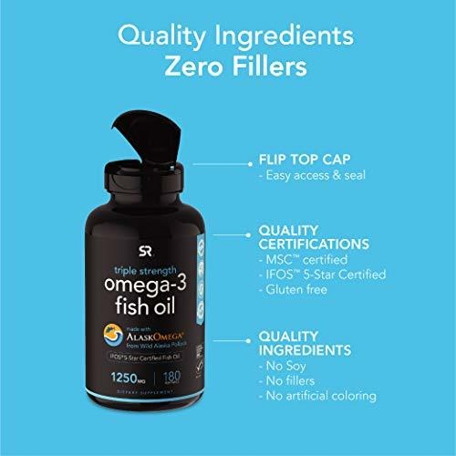 Salud y Equipamiento Médico - Aceite De Pescado Omega-3  Salvaje De Alaska 3