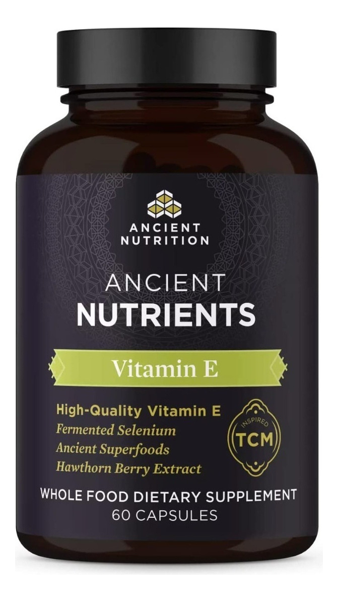 Salud y Equipamiento Médico - Vitamina E 95mg Ancient Nutrition 0