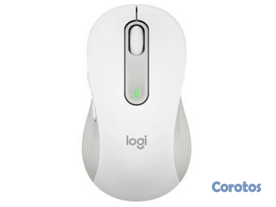 computadoras y laptops - MOUSE LOGITECH M650 LARGE BLUETOOTH BLANCO, PARA DERECHOS  2