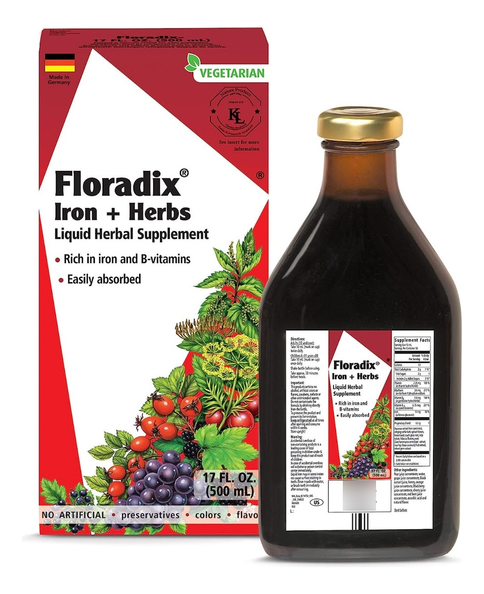 Salud y Equipamiento Médico - Floradix Hierro Líquido