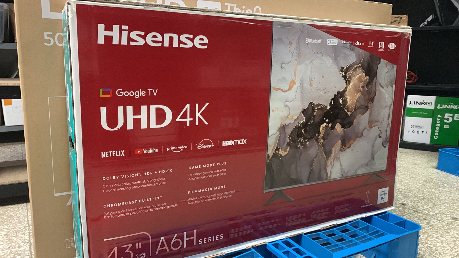 tv - Smart TV Hisense 43 UHD 4k 43A6H 1 AÑO GARANTIA  1