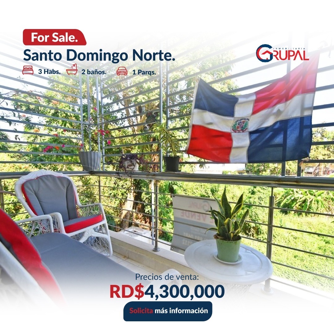 apartamentos - De oportunidad vendo apartamento Santo Domingo norte  0
