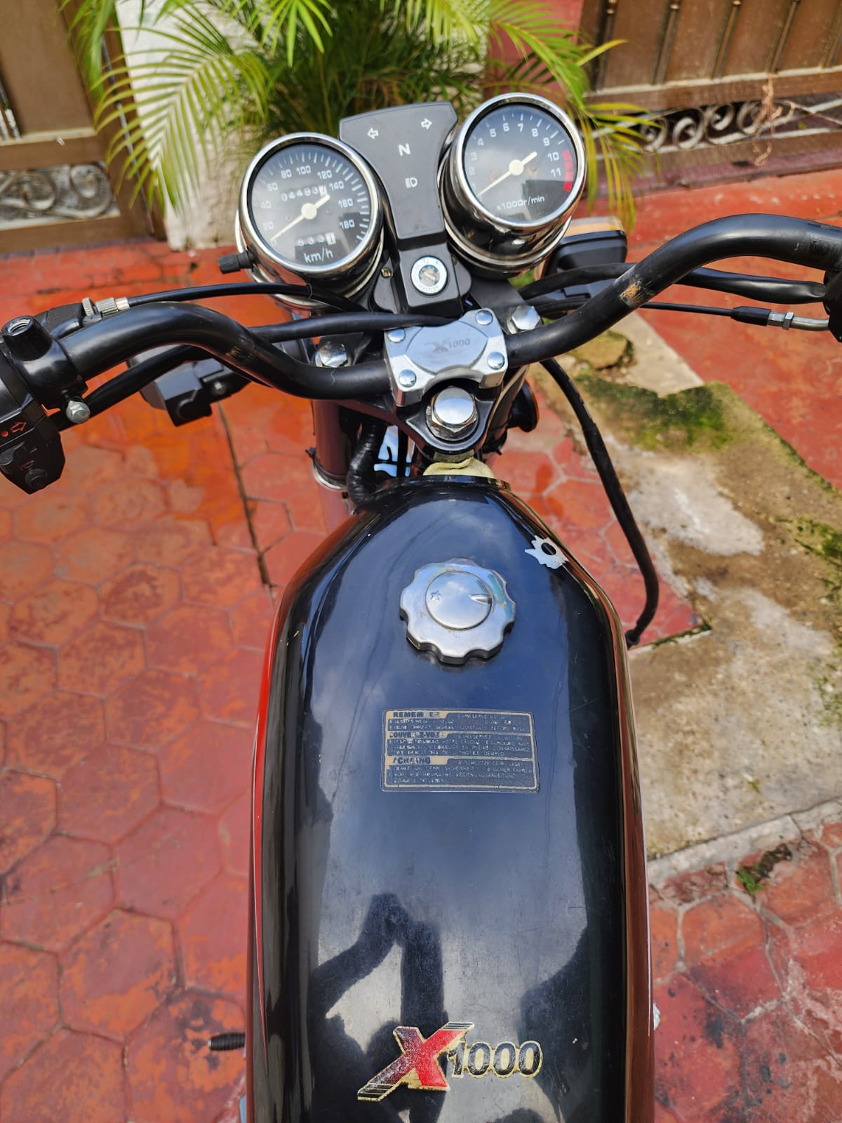 motores y pasolas - X-1000 CG-150 NEGRO 8