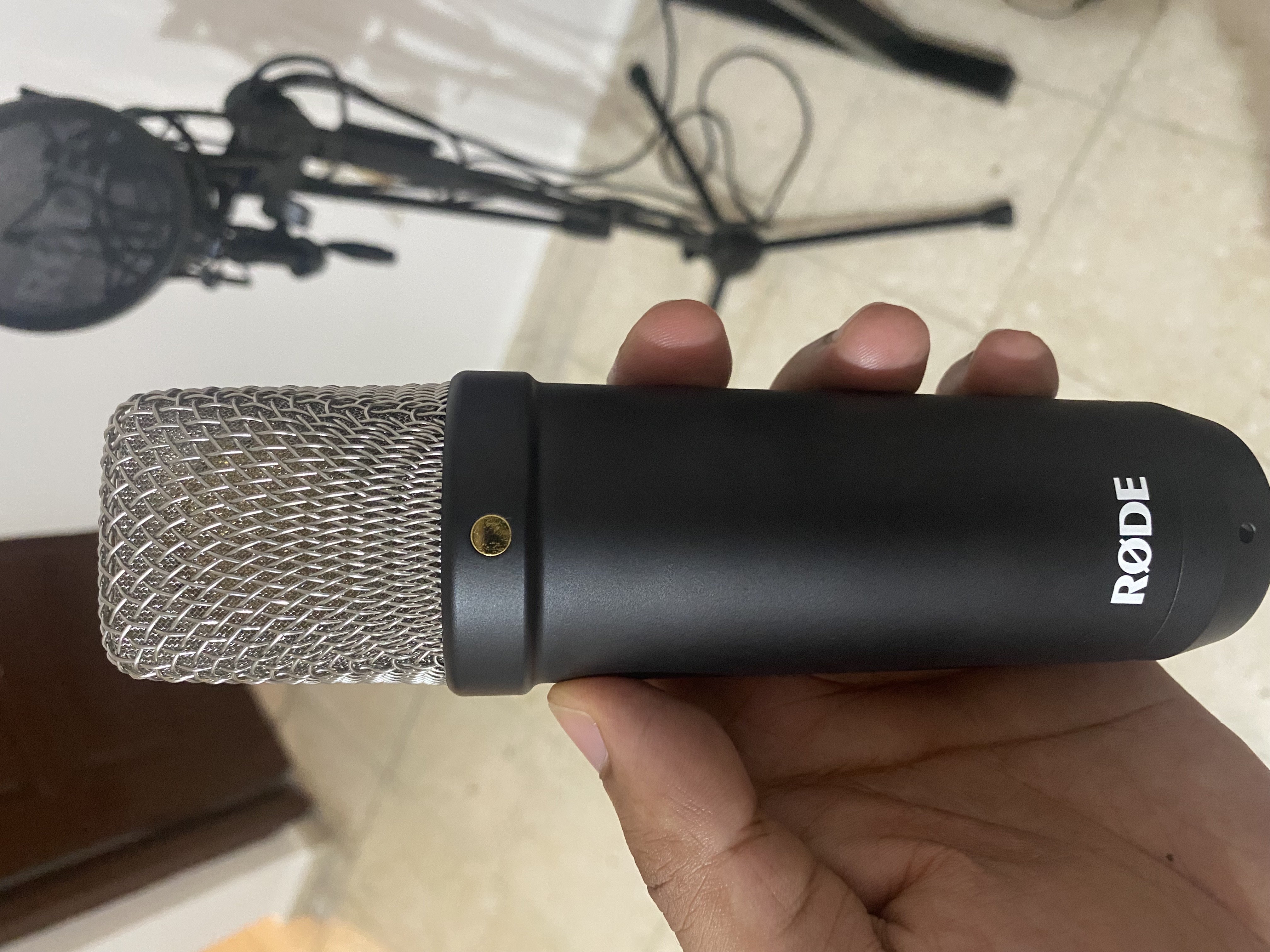 camaras y audio - Micrófono Rhode NT1 0