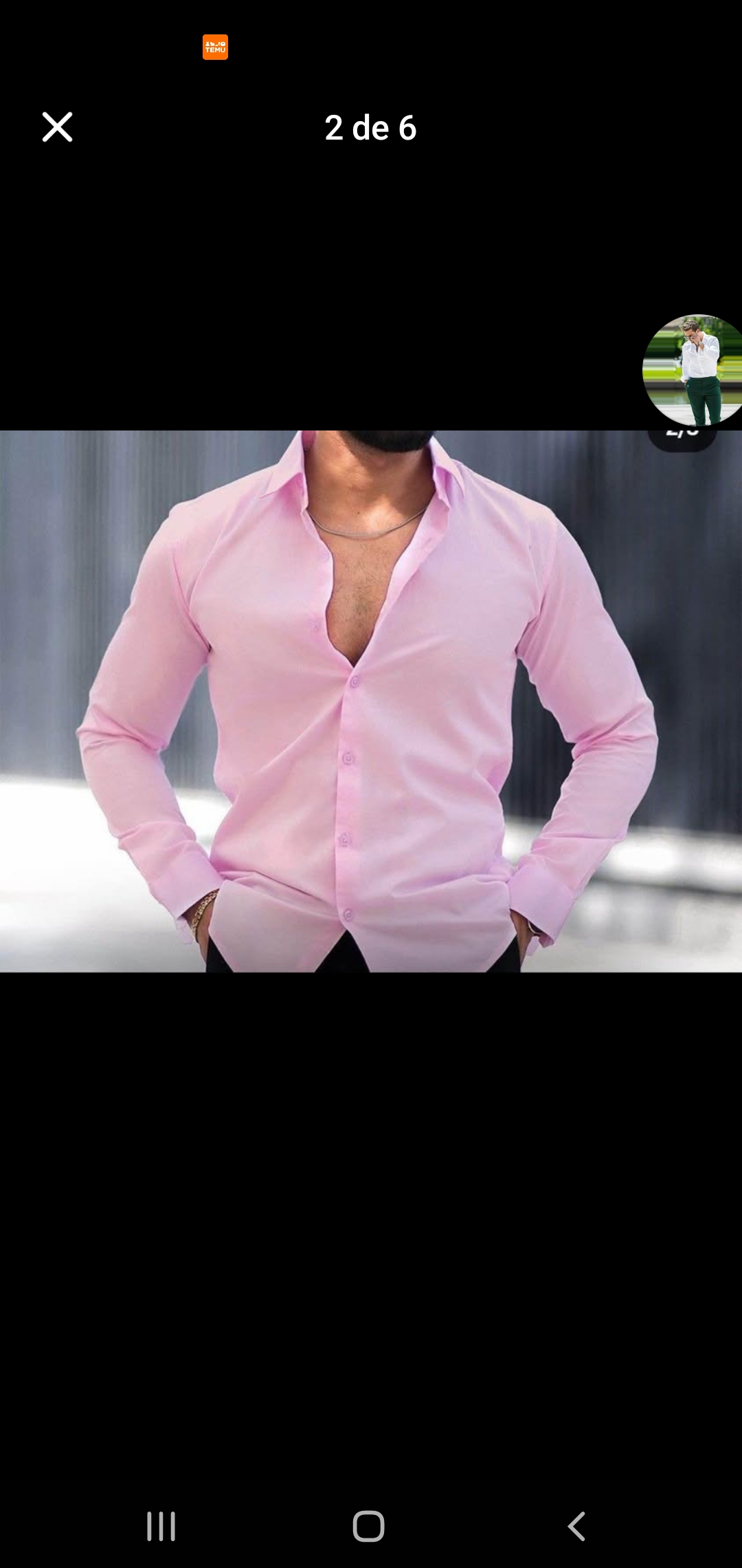 ropa para hombre -  _Camisas lisas disp_👔  _Manga larga _y corta  5
